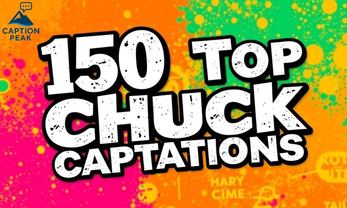 150 + Top Chuck Captions: Bold, Edgy, and Unapologetic Lines