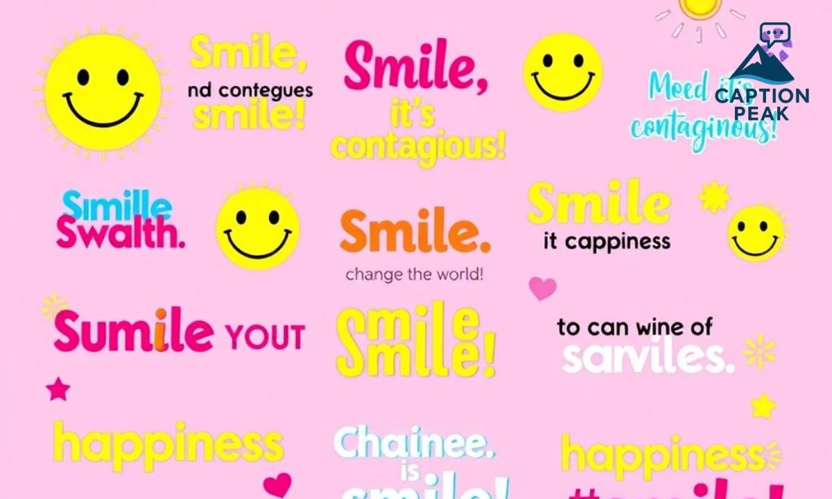 200+ Best Smile Captions for Instagram for 2025