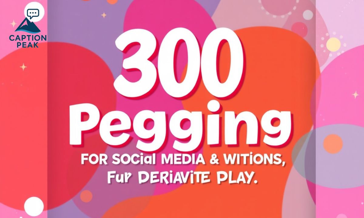 300 Pegging Captions for Social Media & Private Play 