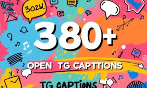 380 + Open TG Captions For Instagram