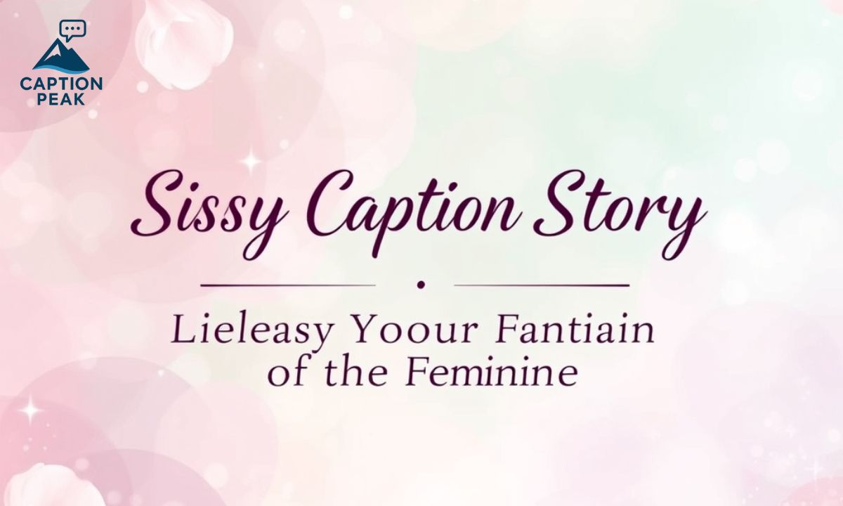 Sissy Caption Story | Unleash Your Fantasy of the Feminine